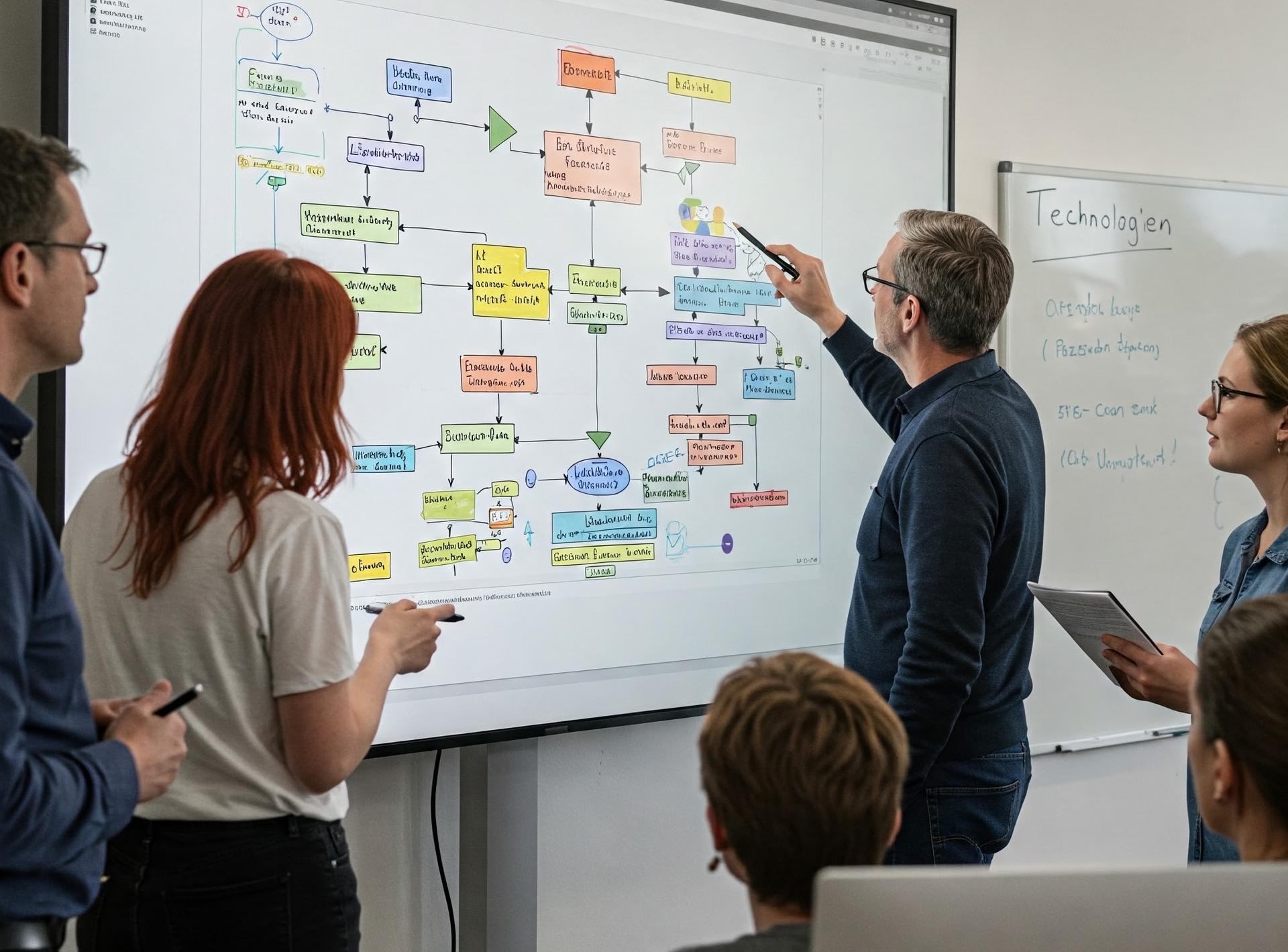Prozessoptimierung und Softwareentwicklung bei SysWelt - Konzeptbild